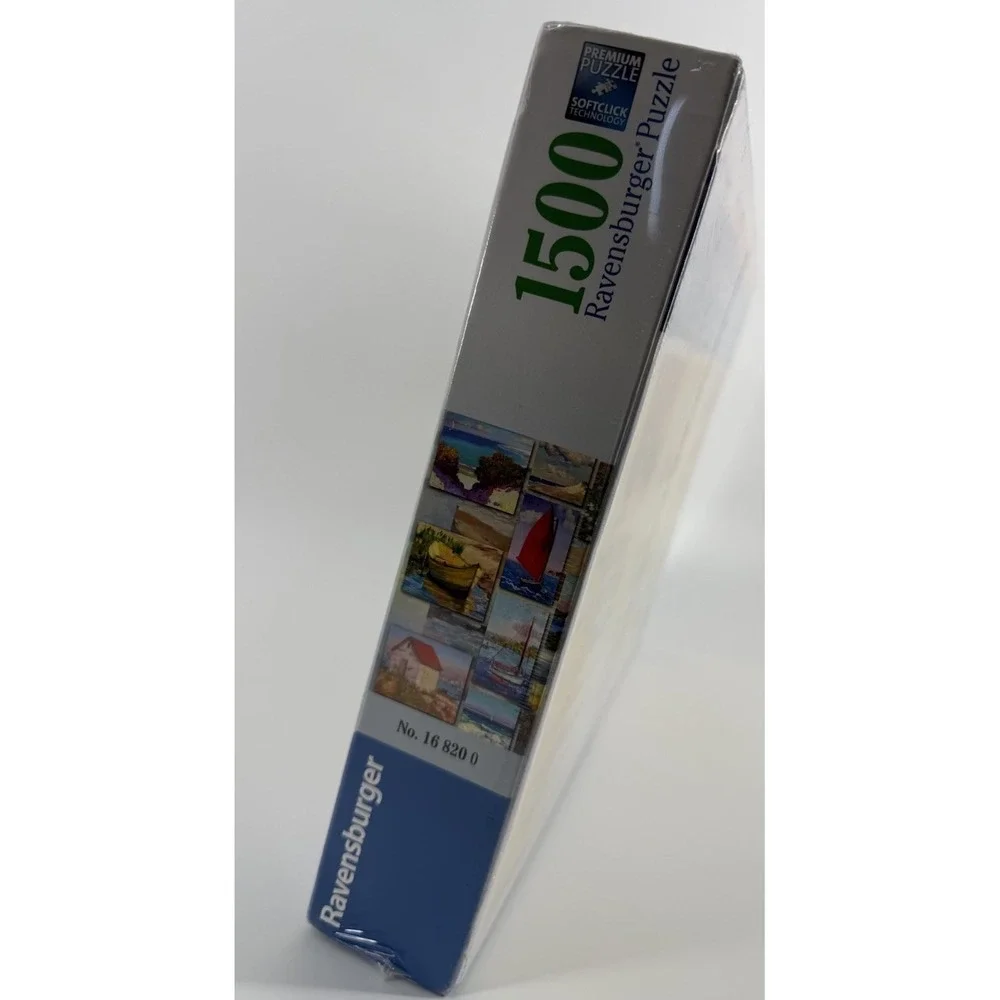 Ravensburger Coastal Collage Sealed 1500 Pc Puzzle‎ - NEW